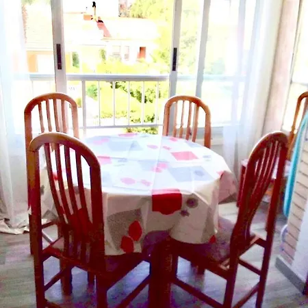 With One Bedroom In With Wonderful City View Furnished Balcony And Wifi 100 M From The Beach